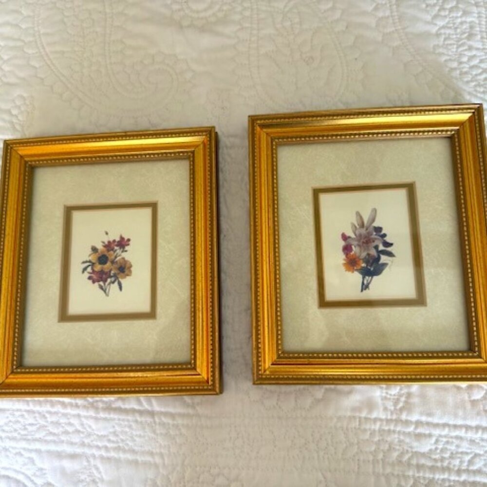 vintage floral prints